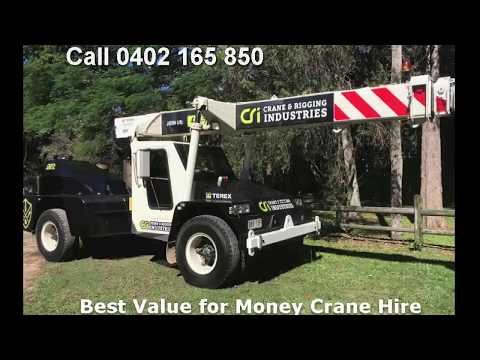 Cheap Franna Crane Hire Gold Coast