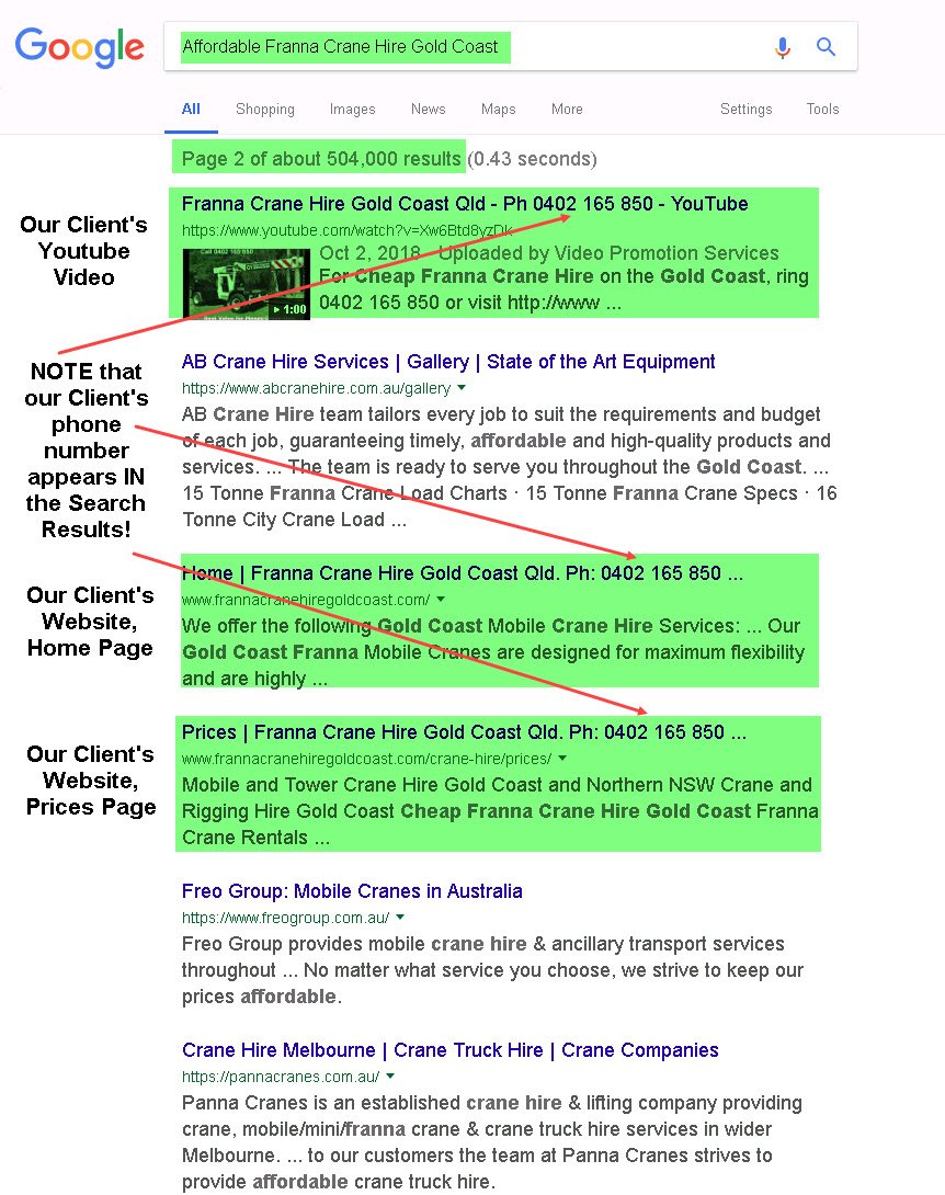 Cheap Franna Crane Hire Gold Coast